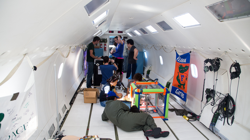 Illustration for article titled Microgravity University: Testing the Future of Spaceflight in Zero G